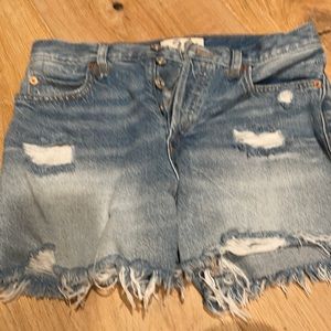 Free People makai cut off shorts